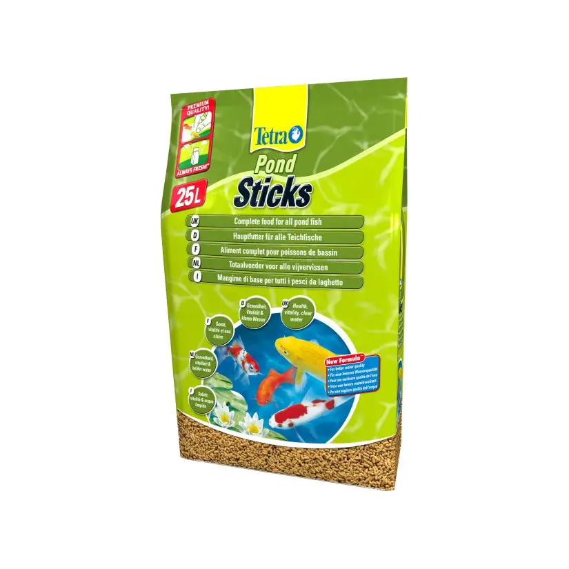 TETRA - Pond Sticks - 25l - Alimento para peixes de lago