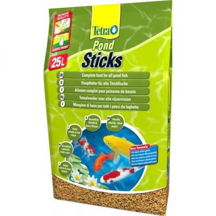 TETRA - Pond Sticks - 25l - Alimento para peixes de lago