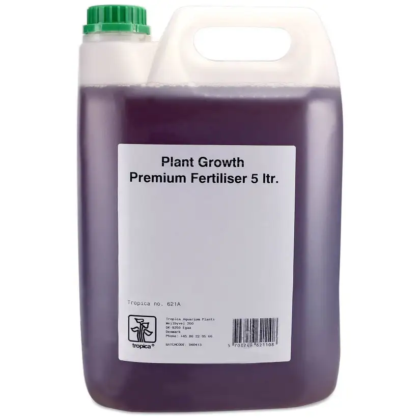 TROPICA - Plant Growth Premium Meststof - 5L - Vloeibare meststof voor beplante aquaria