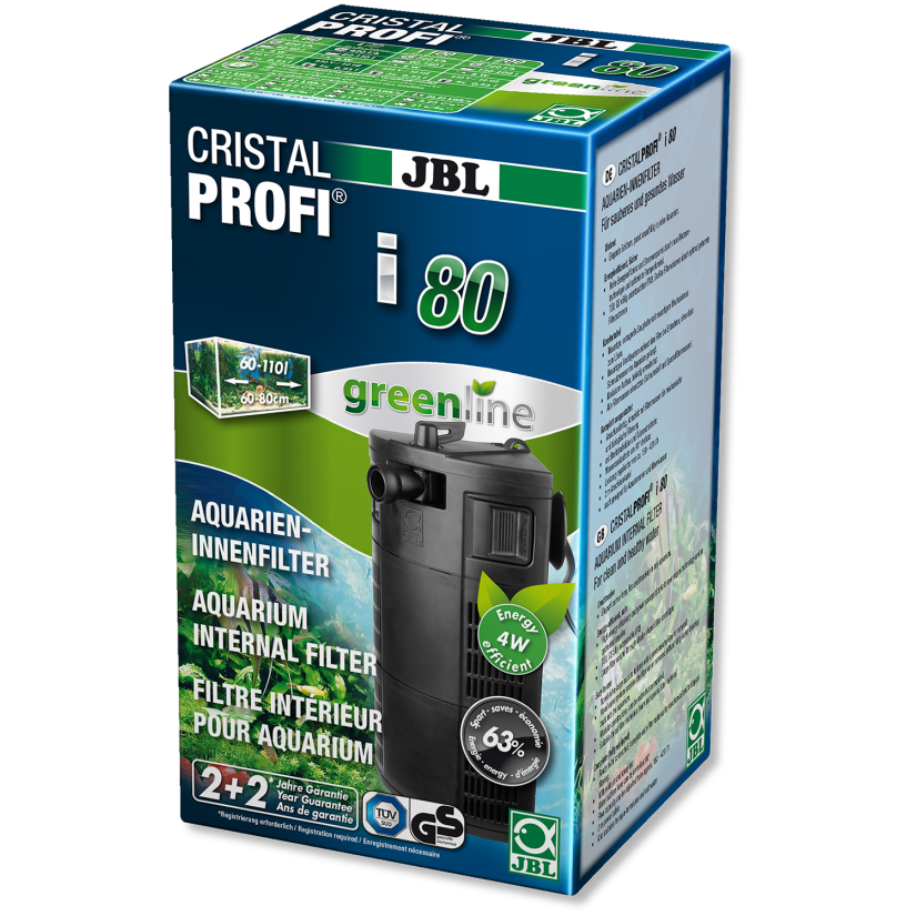 JBL - CristalProfi i80 greenline filter - Voor aquaria tot 120l