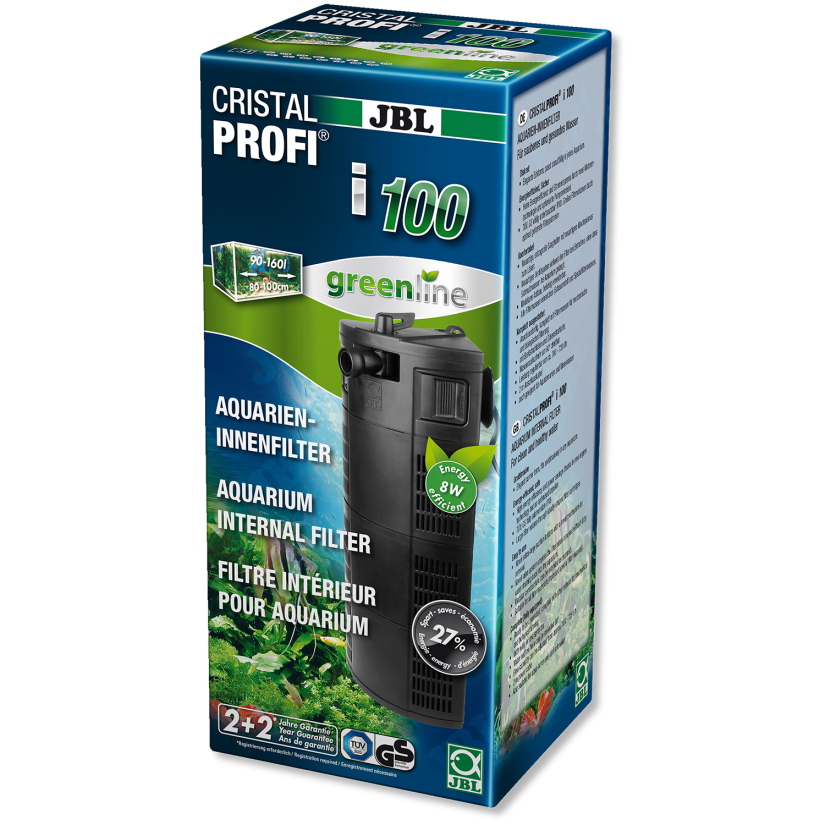 JBL - CristalProfi i100 greenline filter - Voor aquaria tot 160l