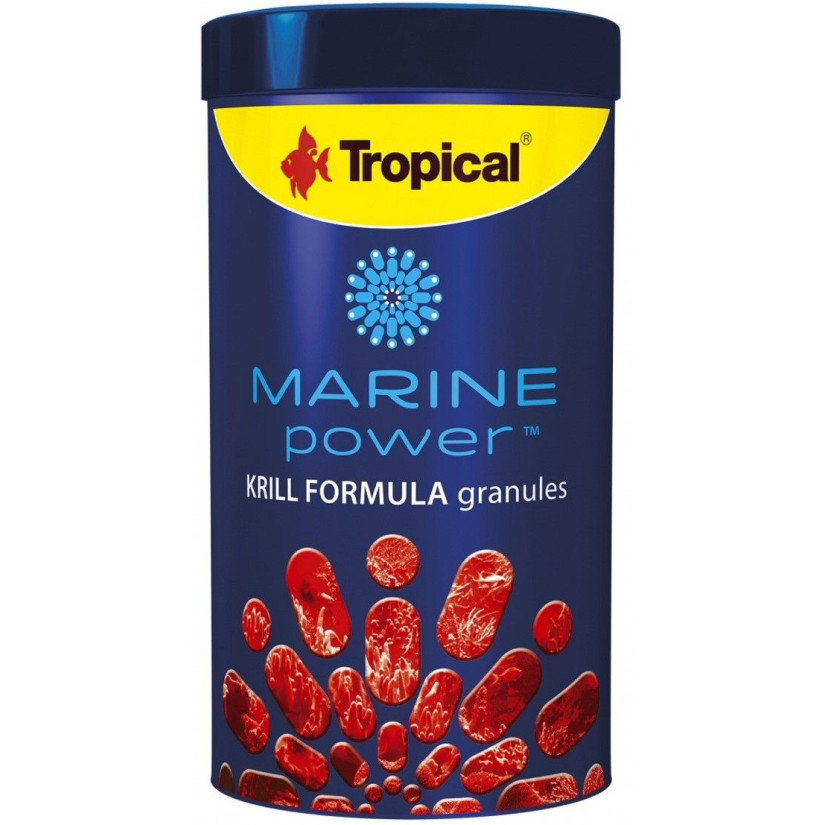 TROPICAL - Marine Power Krill - 1000 ml - Granulatfutter für Meeresfische