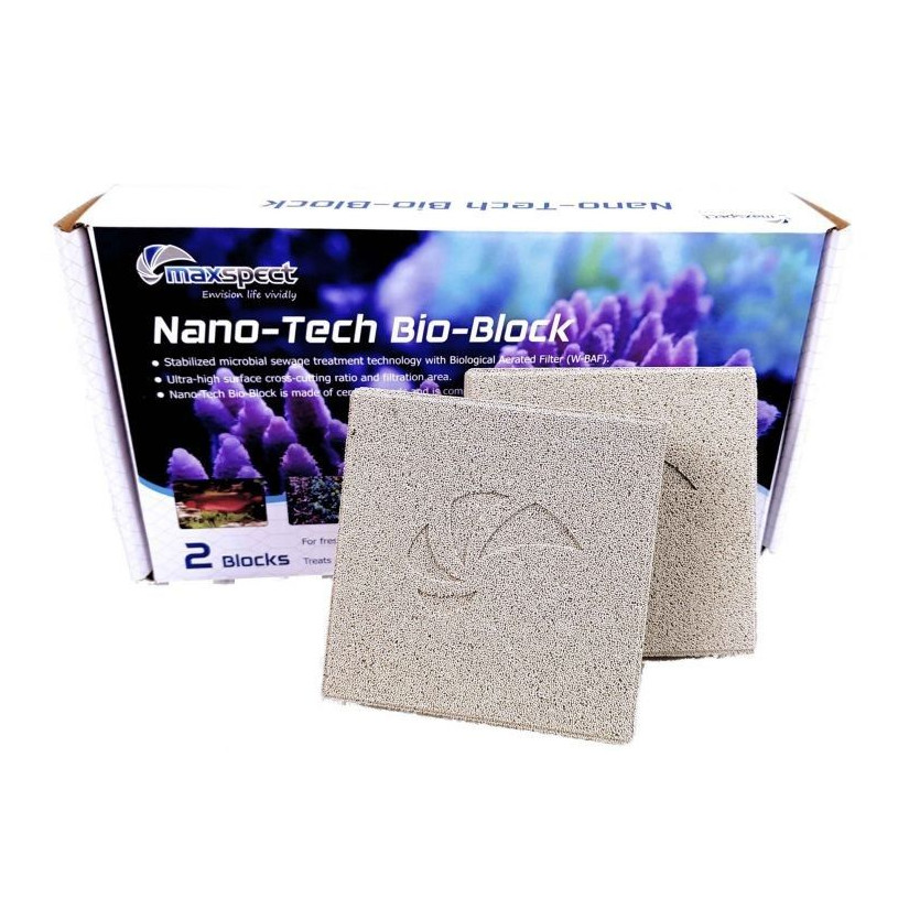 MAXSPECT - Nano-Tech Bio-Block - Aquarium Bacterial Support