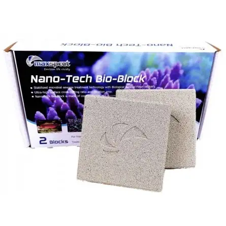 MAXSPECT - Nano-Tech Bio-Block - Aquarium Bacterial Support