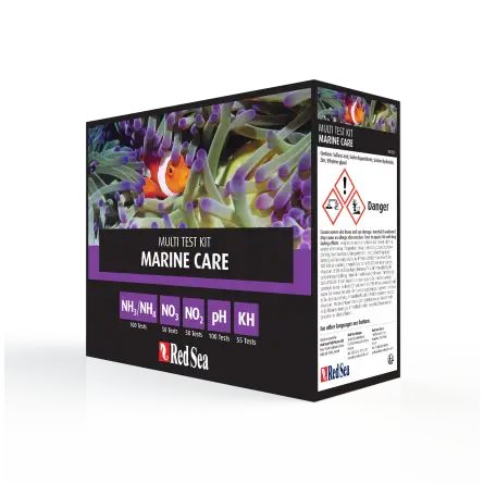 Red Sea - Kit Marine Care MultiTest (NH4, pH, KH, NO2, NO3)