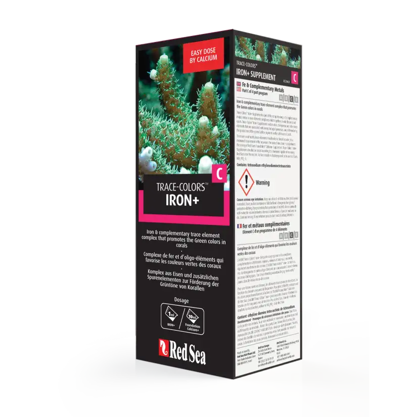 Red Sea - Trace Colours Iron+ (Colori Corallo C) - 500ml