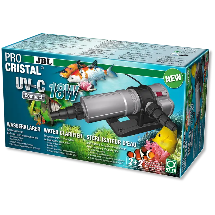 JBL - ProCristal Compact - UV-C 18W - UV-Filter für Aquarien bis 1500l