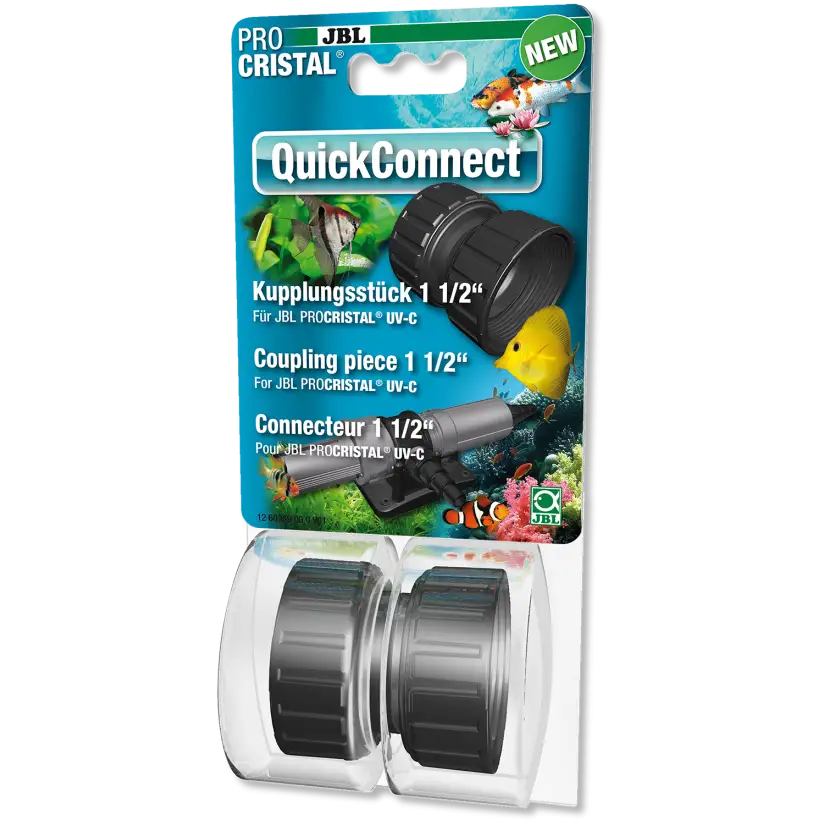 JBL - ProCristal UV-C QuickConnect - Conector para filtro JBL ProCristal UV-C