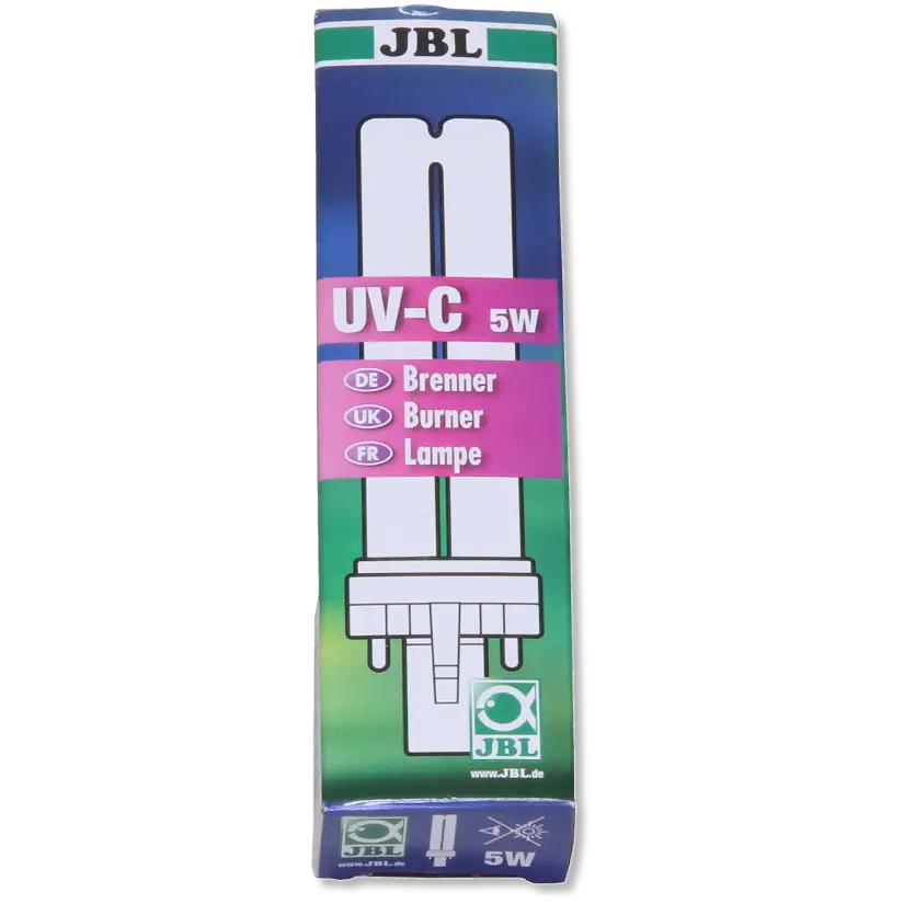 JBL - AquaCristal UV-C 5 W - Lampada per filtro UV