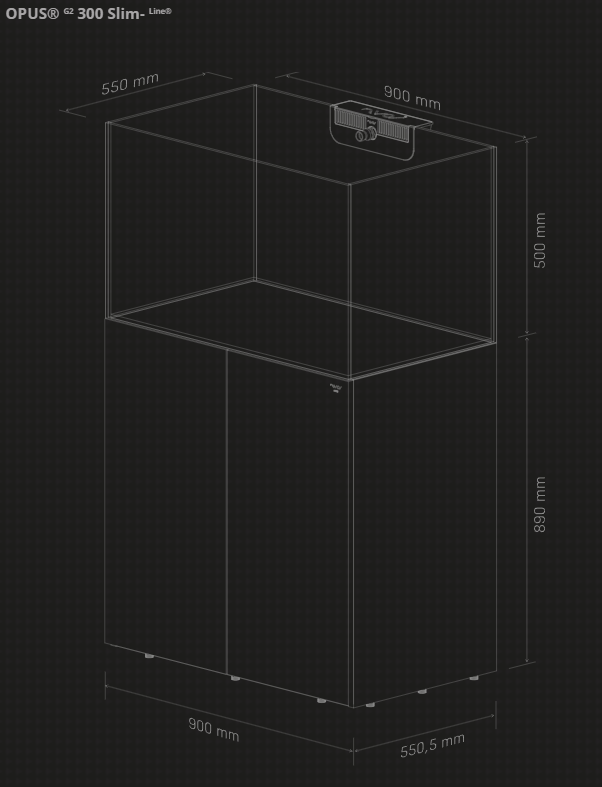 dimensions Nyos Opus