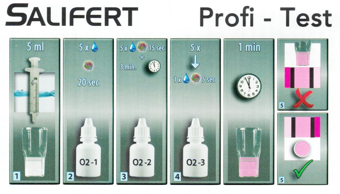 Notice test salifert Oxygen